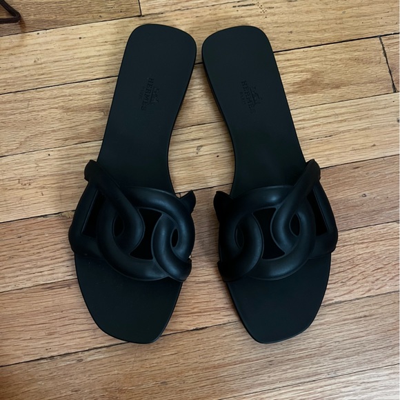 HERMES ALOHA SANDALS SLIDES - Picture 2 of 14